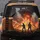 Firefighters Battling Inferno Landscape - First Responders Tribute Gift Spare Tire Cover - 5