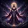 Celestial Goddess Cosmic Nebula - Mystical Decor Gift for Fantasy Lover Spare Tire Cover - 6