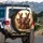 Realistic Yorkshire Terrier Group Plush Drapery - Dog Lover Home Decor Gift Spare Tire Cover - 3