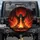 Dragon Skulls Flame Inferno - Vehicle Decor Gift for Dragon Lover Spare Tire Cover - 1