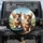 Corgis in Beanies Spectacles on Rolling Hills Path - Adventurous Dog Lover Gift Spare Tire Cover - 1