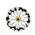 Prominent Daisy Floral Full Bloom - Home Decor Gift for Garden Lover Spare Tire Cover - 4