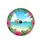Tropical Beach Ocean Rocky Islands Blue Sky Hibiscus Palm Foliage - Travel Essentials Spare Tire Cover - 4