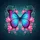 Iridescent Butterfly Lotus Flowers - Nature Lover Home Decor Gift Spare Tire Cover - 6