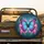 Iridescent Butterfly Lotus Flowers - Nature Lover Home Decor Gift Spare Tire Cover - 2
