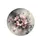 Blush Pink Cosmos Flowers Dark Smoke - Home Decor Gift for Flower Lovers Spare Tire Cover - 4