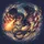 Majestic Dragon American Flag Fire - Independence Day Gift for Veterans Spare Tire Cover - 6