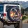 Majestic Dragon American Flag Fire - Independence Day Gift for Veterans Spare Tire Cover - 3