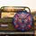 Wise Owl Glowing Eyes Psychedelic Swirls Mandala - Home Decor Gift Spare Tire Cover - 2