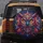 Wise Owl Glowing Eyes Psychedelic Swirls Mandala - Home Decor Gift Spare Tire Cover - 5