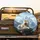 White Maned Lion Alpine Mountain Landscape - Wildlife Lover Gift Spare Tire Cover - 2