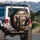 French Bulldogs Road Trip Car Interior - Travel Essentials for Dog Lovers Spare Tire Cover - 3