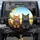 Tabby British Shorthair Cats with Glasses - Everyday Cat Lover Gift Spare Tire Cover - 1