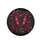 Majestic Red Butterfly Crimson Roses Gothic Filigree - Romantic Darkness Decor Spare Tire Cover - 4