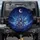 Butterflies Crescent Moon Cosmic Sky - Celestial Home Decor Gift for Star Gazer Spare Tire Cover - 1