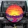 Radiant Sun Psychedelic Landscape Winding Road - Road Trip Essentials Spare Tire Cover - 1