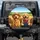 Golden Retriever Dogs Straw Hat Overalls Hay - Farmhouse Decor Gift for Dog Lovers Spare Tire Cover - 1