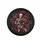 Aged Skeleton Violinist Crimson Fabric Drapes - Dramatic Travel Accessory For Cars Spare Tire Cover - 4