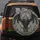 Large Menacing Bat Stained Glass Gothic Floral Filigree - Gothic Wildlife Lover Gift Spare Tire Cover - 5