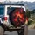 Molten Lava Cosmic Gas Swirls - Home Decor Gift Spare Tire Cover - 3