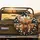 Highland Cow Daisy Floral Farmhouse Decor Gift for Cow Lovers Spare Tire Cover - 2
