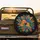 Layered Monstera Palm Split-Leaf Jungle - Adventure Travel Gift Spare Tire Cover - 2
