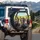 Four Chihuahua Dogs Smiling Control Panel Road Trip - Dog Lover Travel Gift Spare Tire Cover - 3