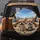 Overjoyed Chihuahua Dogs Gold Chain Driving Cityscape - Pet Lover Travel Gift Spare Tire Cover - 5