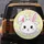 White Bunny Faces Big Pink Ears - Car Accessory Gift for Bunny Lovers Spare Tire Cover - 5