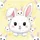 White Bunny Faces Big Pink Ears - Car Accessory Gift for Bunny Lovers Spare Tire Cover - 6