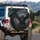 Fiery Roaring Dragon Head Wings Gothic Ruins - Fantasy Lover Gift Spare Tire Cover - 3