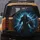 Menacing Skull Electric Blue Shards - Halloween Party Horror Fan Gift Spare Tire Cover - 5
