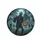 Menacing Zombie Jack-o'-Lantern Haunted Castle Moonlit Sky - Halloween Party Horror Gift Spare Tire Cover - 4