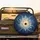Crystalline Frost Flower Golden Core Cosmic Stars - Home Decor Gift Spare Tire Cover - 2