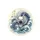 White Chinese Dragon Head Swirling Waves - Automotive Style Gift for Dragon Lover Spare Tire Cover - 4
