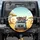 Cartoon Elephants Safari Vehicle Savanna - Wildlife Lover Adventure Gift Spare Tire Cover - 1