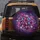 Iridescent Butterflies Lilies Cosmic Twilight - Nature Lover Gift Spare Tire Cover - 5