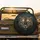 Piercing Realistic Amber Tiger Eyes Jungle Foliage Trees - Wildlife Lover Gift Spare Tire Cover - 2