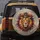 Lion Head Golden Crown Paint Splatters Storm Clouds - Wildlife Lover Gift Spare Tire Cover - 5