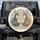 Mirrored Red Foxes Floral Scrollwork Botanical - Wildlife Lover Gift Spare Tire Cover - 1