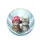 Tabby Cats Pink Beanie Blue Collar Round Glasses Frosty Snowy Landscape - Cat Lover Gift Spare Tire Cover - 4