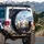 Curious Cats Snow Mountains Winter Road - Cat Lover Travel Essentials Spare Tire Cover - 3