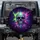 Cosmic Neon Skull - Outdoor Lifestyle Accessory Gift Spare Tire Cover - 1