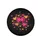 Deep Black Pink Yellow Hearts Swirls - Love Lifestyle Gift Spare Tire Cover - 4