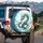 Eastern Celestial Dragon Swirling Cloud Mist - Home Decor Gift for Dragon Lover Spare Tire Cover - 3