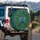Two Peacocks Iridescent Plumage Wildlife Lover Gift for Bird Watchers Spare Tire Cover - 3