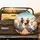 White Roosters Sunglasses Desert Hills Mountains Open Road - Outdoor Adventure Gift Spare Tire Cover - 2