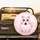 Plump Pink Cartoon Cat Stars Pink Field - Kids Room Decor Cat Lover Gift Spare Tire Cover - 2