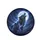 Majestic Howling Wolf Electric Lightning Cosmic Night Sky - Wildlife Lover Gift Spare Tire Cover - 4