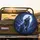 Majestic Howling Wolf Electric Lightning Cosmic Night Sky - Wildlife Lover Gift Spare Tire Cover - 2